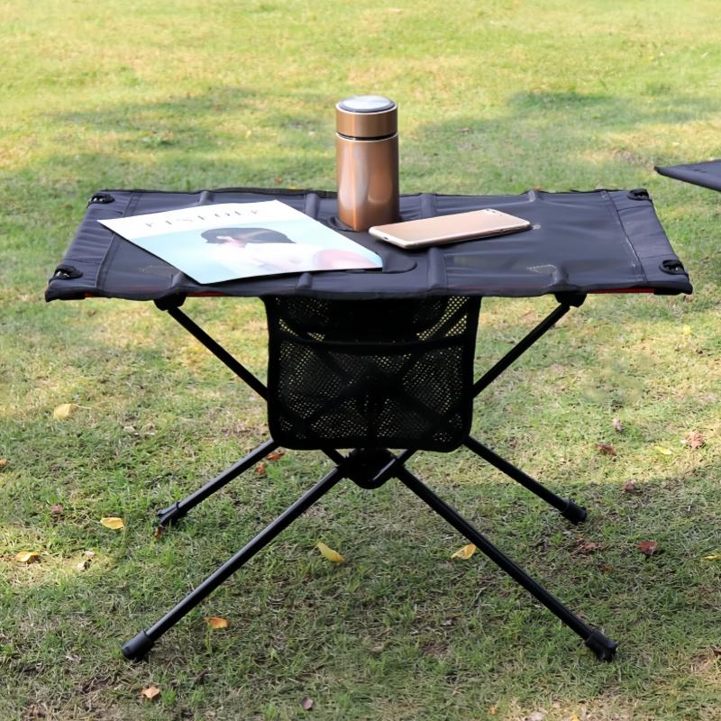 Outdoor Camping Folding Table Ultralight Portable Water Cup Desk Picnic Fishing Table Travel Furniture Equipment Supplies