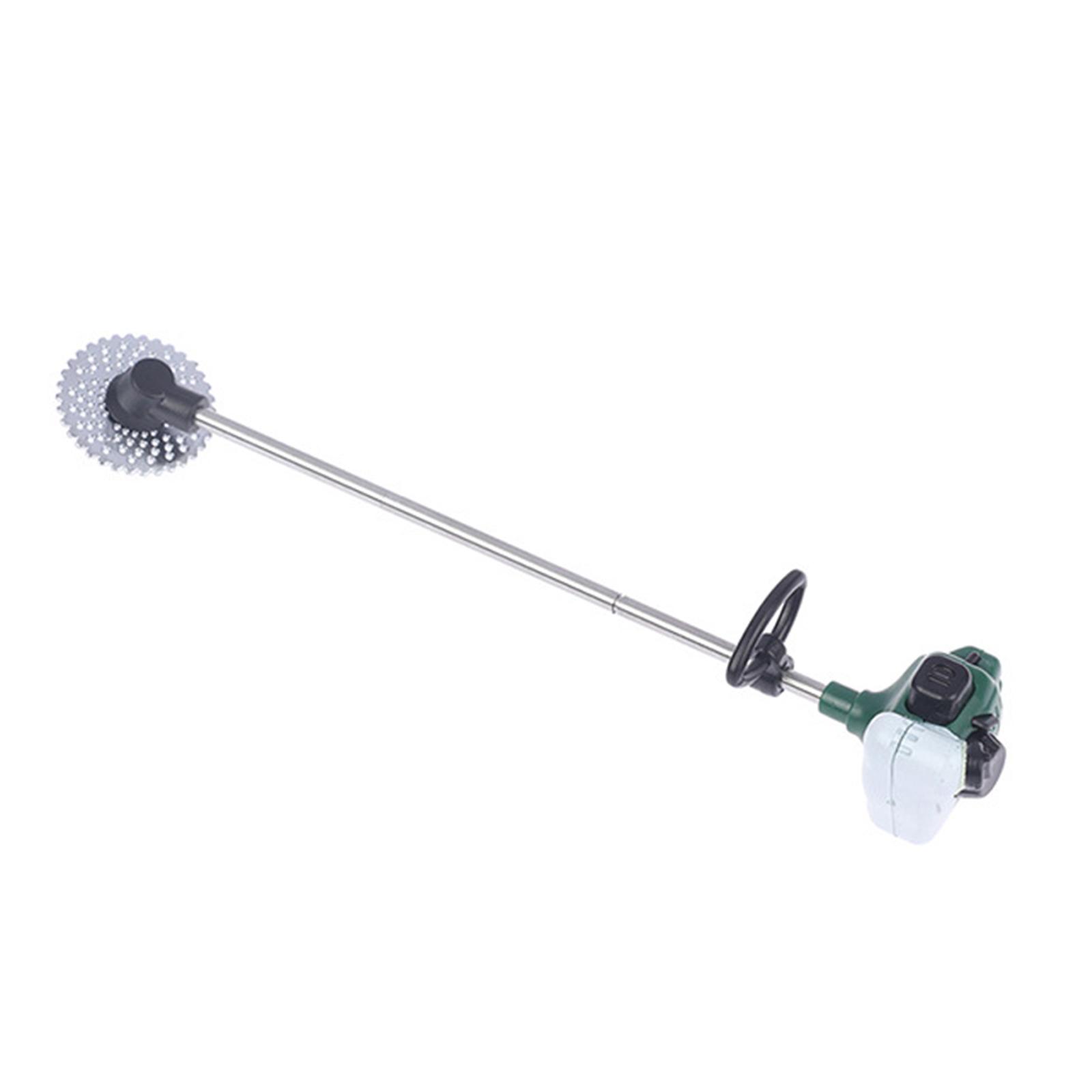 

Маленькая газонокосилка для кукольного сада, демонстрационная миниатюрная бензопила, мебель для кукольного домика 1/12, украшения для кукольного домика 2