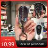 Car Sticker Car Key Case Cover Keyring Protection Shell for Mercedes Benz 2022 C S Class W206 W223 S350 C260 C300 S400 S450 S500