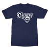Unisex Shirt Cotton Oversize Large Size LA Rams NFL Football Los Angeles Unisex Tee Tshirt Navy Kupp Stafford Medium M