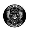 Autosticker Schedelpatroon Reflecterende Ghost Rider Persoonlijkheid Motorsticker