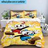 3PCS Cup-head And Mugman Adventure 3pcs Bedding,Including 3PCS Duvet Cover And 2pcs Pillowcases Perfect for Christmas,Ideal for Bedroom, Dormitory