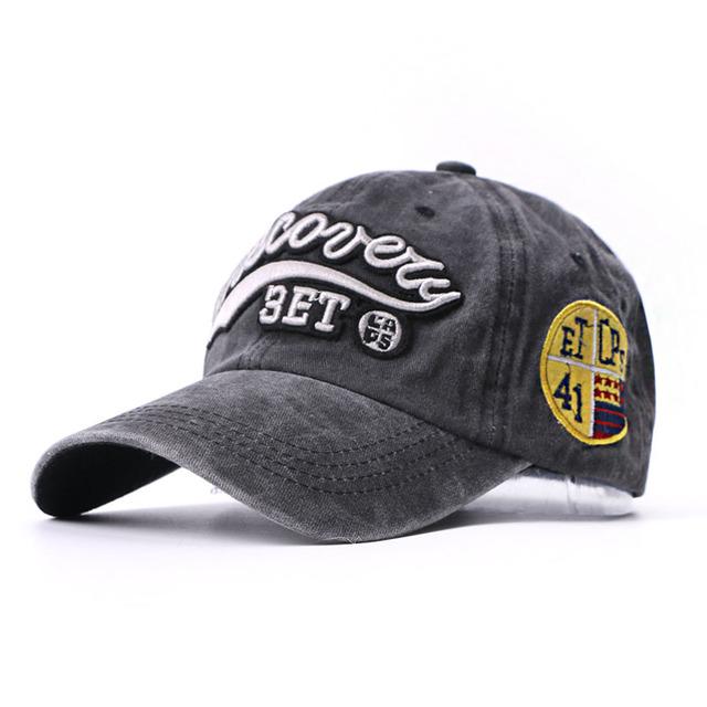 Yeni Moda Beyzbol Kapaklar Erkek Kadın Snapback Kış Şapka Yıkanmış Pamuk Hip Hop Şapka Açık Sonbahar Yaz Rahat Vintage baba şapkası