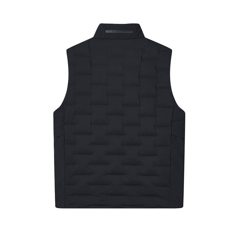 New FILA Down Vest Men's Jet Black F11M442916FBK