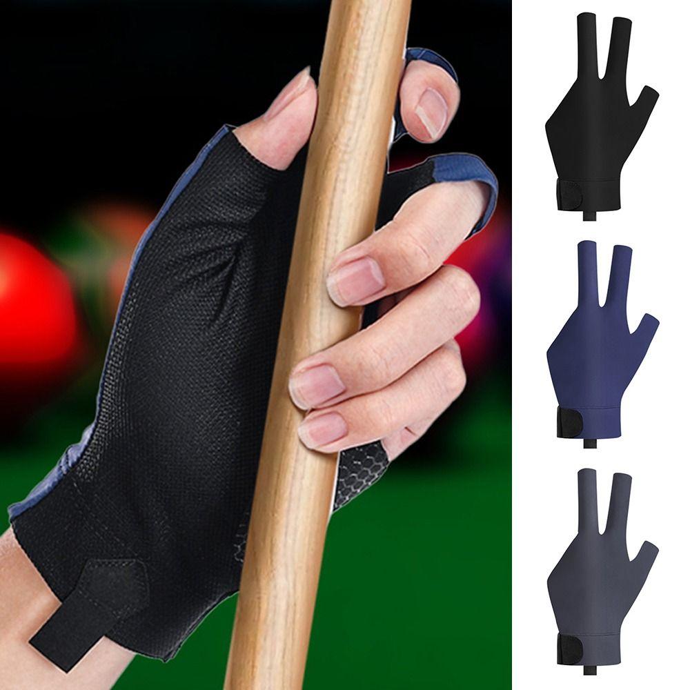

Non Slip Billiards Glove Left Hand Billiard Training Gloves Billiard Accessories чорний
