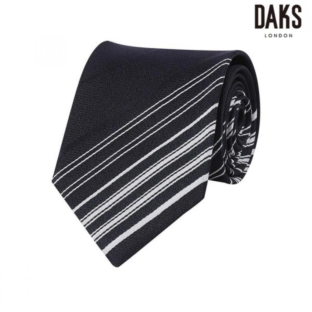 DakS Men S Navy Silk 100 regiMental Stripe Tie Dmg1acf1307n1 navy/000