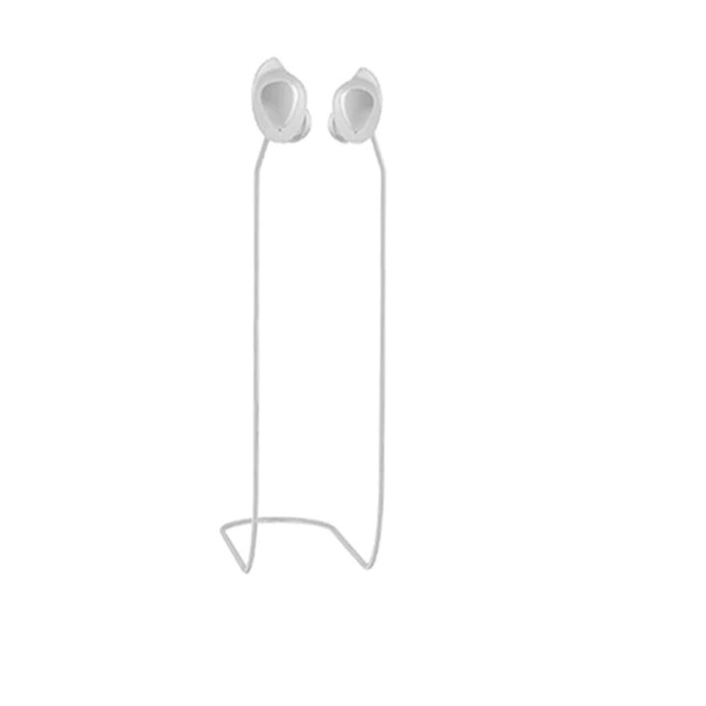 

Earphone Anti-lost Holder Strap Bluetooth Headphone Headset Neck Hanging білий