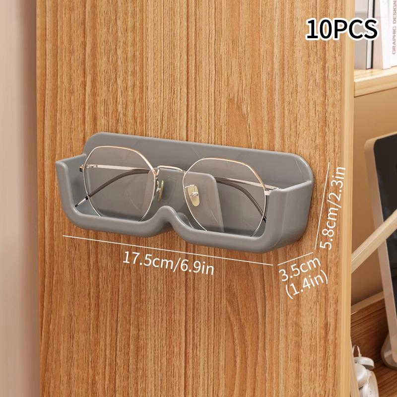 1/3/5/10pcs Glasses Holder Stand Wall Mounted Creative Glasses Sunglasses Storage Rack Sunglasses Storage Home Sunglass Dispay