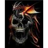 5D DIY Diamond Painting Cartoon Magic Dragon. Diamond Embroidery Cross Stitch Kit Rhinestone Mosaic Home Decor