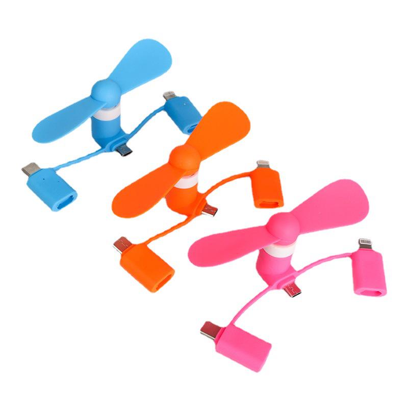 Portable USB Mini Phone Fan for Android & Apple