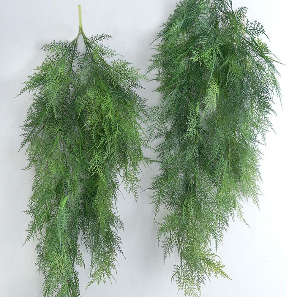 90cm Green Plant Leaves Realistic Fake Hanging Plants  Holiday Party Wedding