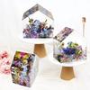 Mirror Epoxy Resin Silicone Molds House Shaped Beautiful Crystal Ornament