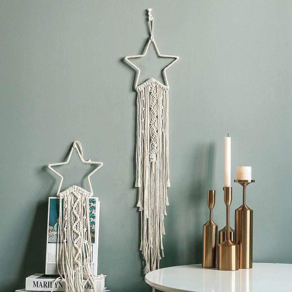Popular Star Moon Tapestry Dreamcatcher Home Decor Homestay Decoration Bohemian Style  Wall Decoration and Wall Hanging