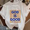 God Is Good TShirt Unisex Summer Modern Christian Faith Tee Short Sleeve Religious Graphic T Shirts Bible Designer Clothes