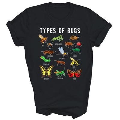 T-shirt Unisexe Cadeau Collectionneur d'Insectes Amoureux d'Insectes