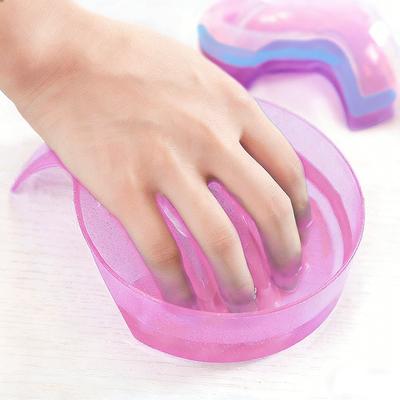 Nail Soaking Bowl, Curved Handle Spa Bath Manicure Tool for Acrylic & Gel Nail Removal for Nail Salon & Home Use