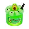 Kit slime croccante a cubo di gelatina trasparente da 2,37 once, morbido, elastico, antiaderente, fai da te, con ciondoli di fango di cristallo, bomboniere per feste, regali