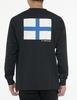 L/S Signal Flags Tee Black M
