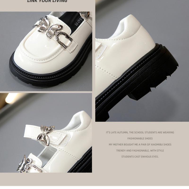 New Spring and Summer Girls' Breathable and Comfortable Soft-soled Leather Shoes