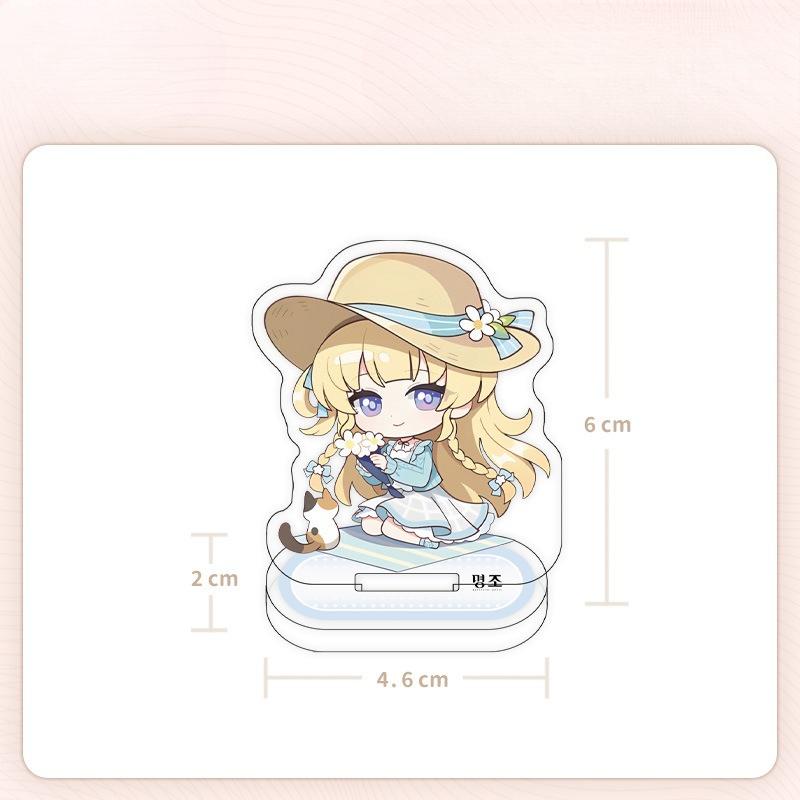 Wuthering Waves Chinese Game Peripherals Full Acrylic Stand Collectible Table Ornaments Creative Birthday Gifts For Friends Plaything