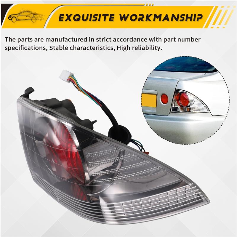 NEW-Car LED Tail Light Stop Brake Lamp Rear Bumper Light Lighting Lamp For Lexus ALTEZZA RS200 IS200 Right