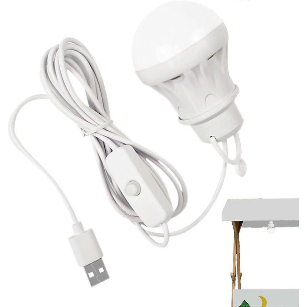 Usb Rechargeable Bulb Camping Bulbs, Light Detachable Charging Led Bulb