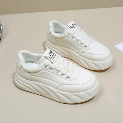 Damskie buty do chleba Wiosna Nowy student Ins Modne Wszechstronne buty na platformie Wiosna i Jesień Buty codzienne