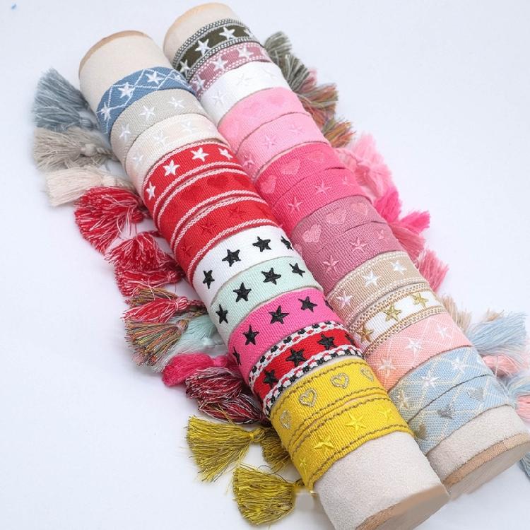 Woven Tassel Bracelet Fashionable Wrist Strap Hand Chain Jewelry for Women Girls