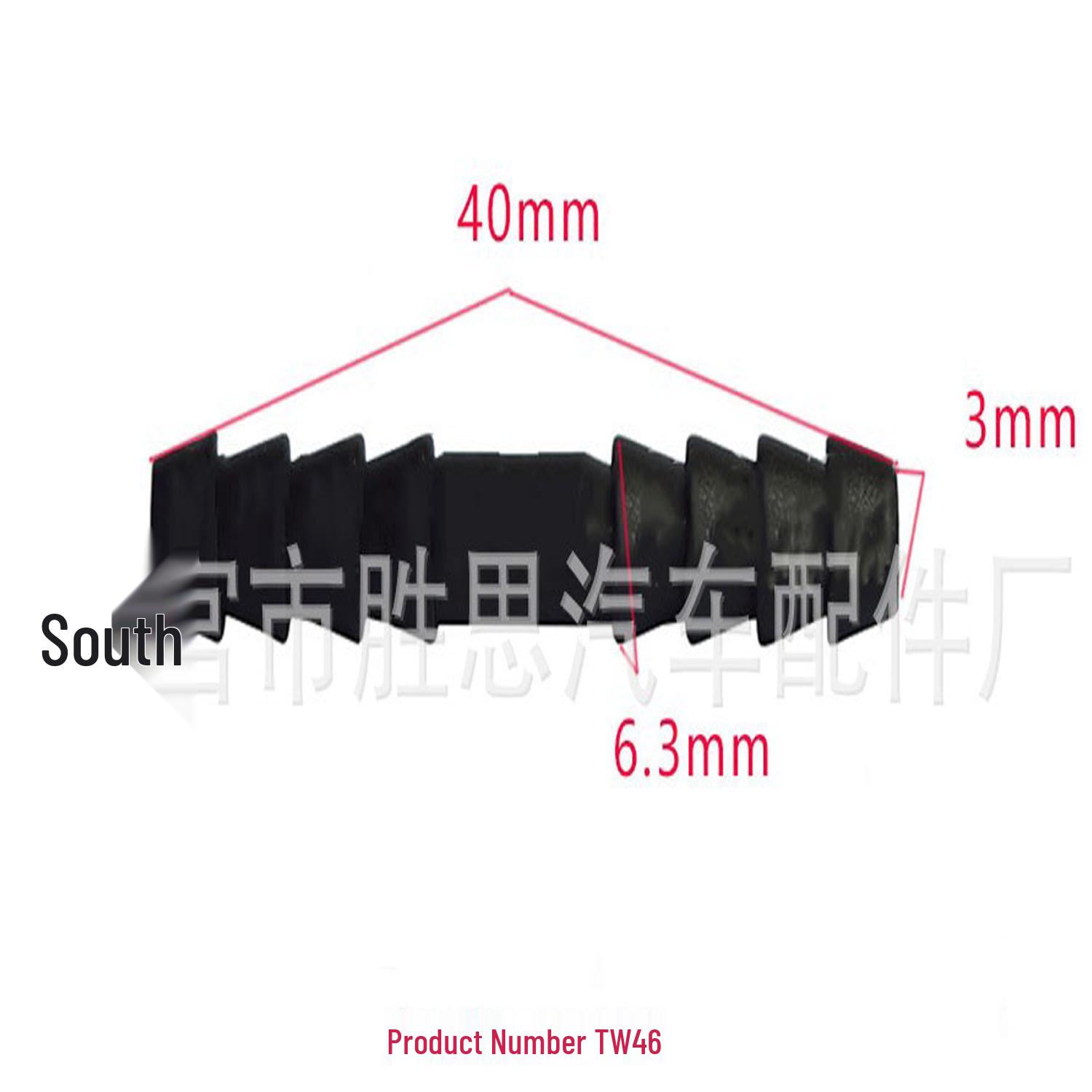 

Two-Way Car Water Pipe Connector with Fixing Clip and Pipe Liner 10000