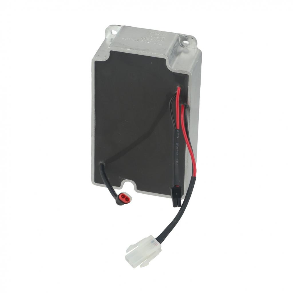 Built-In For Charger Mount for Ninebot Max 117x71x43mm Silver Metal