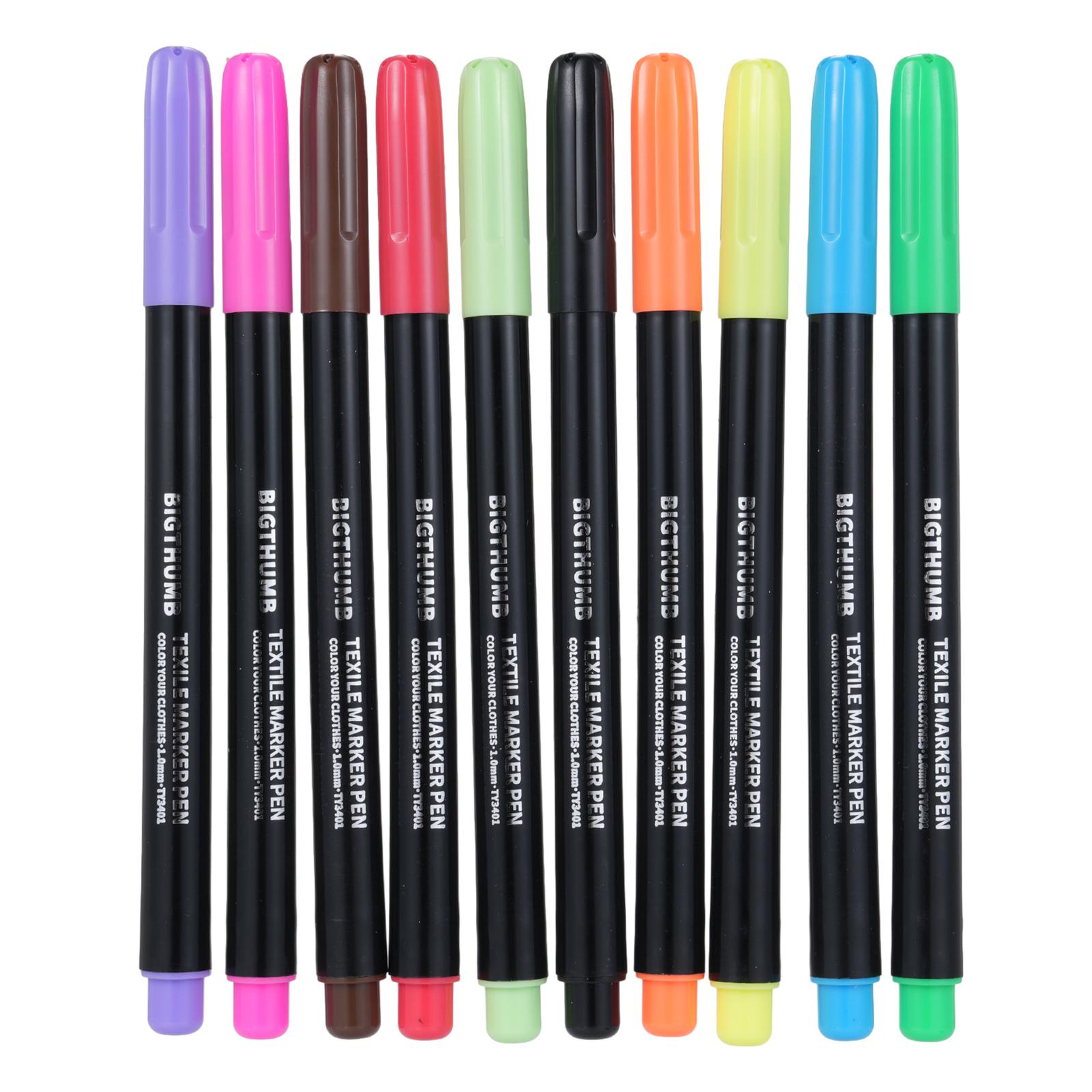 

Перманентные маркеры для одежды DIY Ручная роспись, скетчинг и поделки Подходят для ткани, бумаги, холста, дерева, обуви, шляп