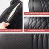 Leather Cover Car Seat Neck Pillow Memory Foam Auto Cervical Cushion Car Headrest Cushion