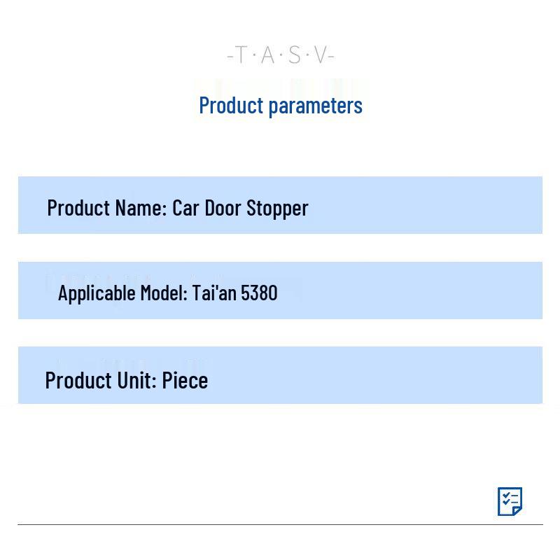 TA5380 Special Vehicle Cab Door Limiter