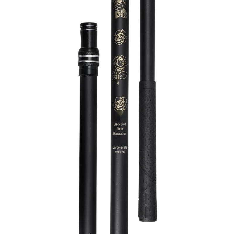 Telescopic Carbon Fiber Fishing Net with Foldable Head