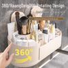 LISM Rotatable Bathroom Suction Cup Storage Rack