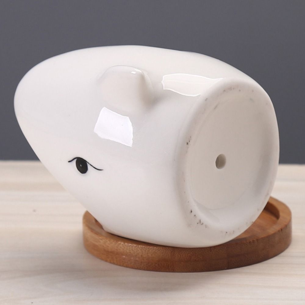 Ceramic Animal Vase Creative Hydroponic Flower Holder Plant Pot  Dried Flower