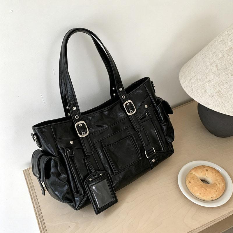 Large-capacity Tote Bag, Hand-held Suitcase, Simple Shoulder Bag, Commuting Cross-body Bag