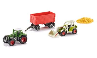 BorneLund SIKU Mini Bil Presentförpackning Bonde Traktor SK6304