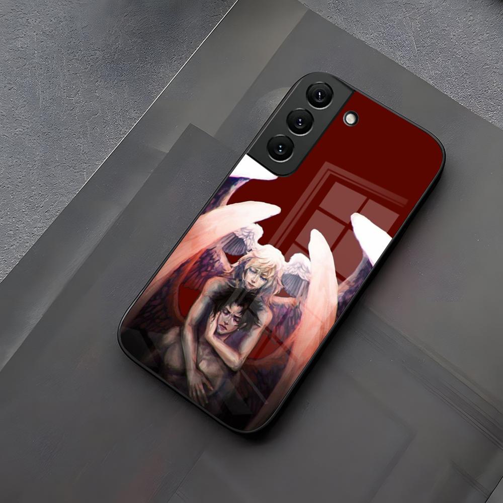 DEVILMAN Crybaby Anime Phone Case Glass For Samsung Galaxy S23 S24 S21 S25 S22 S20 Ultra Fe Plus A55 A15 A14 Coque