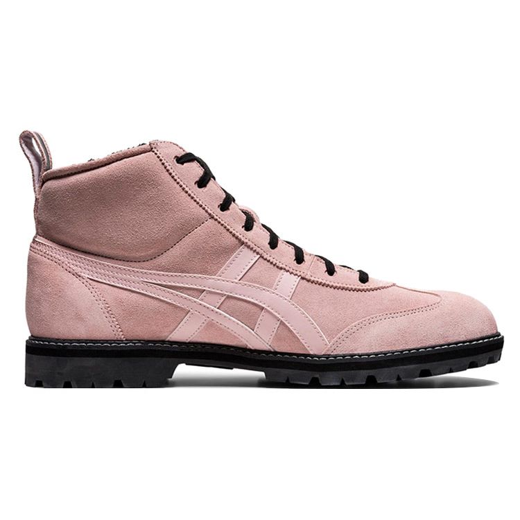 ONITSUKA TIGER Rinkan Boot Synthetic Leather Non-Slip Warm Durable High-Top Skate Shoes Unisex Boots Pink 1183B407-700