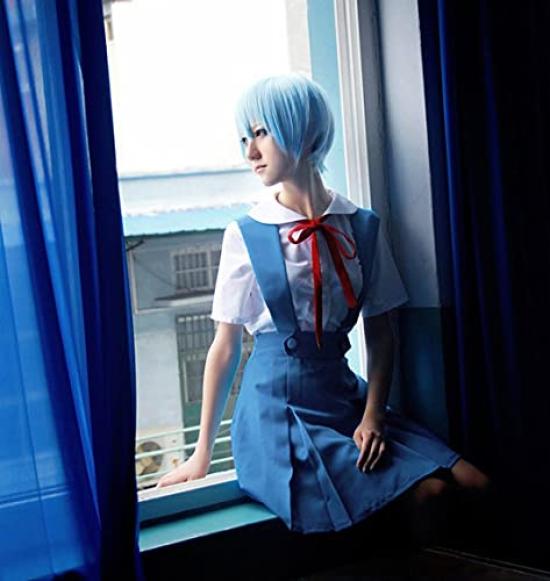 Booma Evangelion Neon Genesis Rei Asuka EVA Girls and Cosplay Anime Peripheral Cosplay Stage Cultural Halloween Popular Manga Cosplay Size Cosplay,