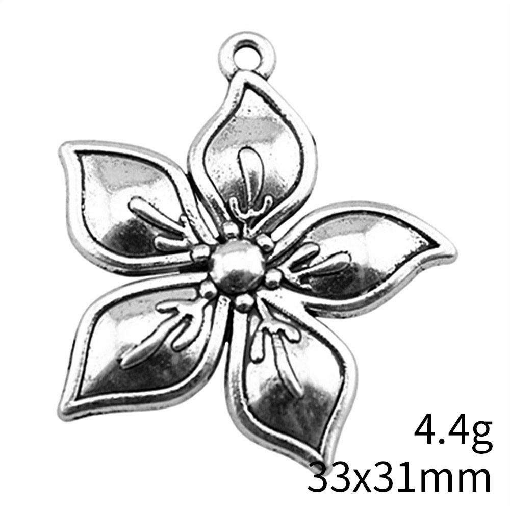 Gifts For Women Charms Italian Bracelet Small Flower Charms Pendant Ornaments For Home Phone Pendant