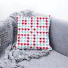 Chic Houndstooth Pattern Style Cushion Cover Premium Comfort Reversible Pillow Cove In One Design For Any Room & Car Interior