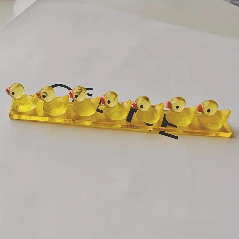 [1pc Odorless Duck Nail Holder] Cute Yellow Duck Nail Brush Holder - Odorless, Tool & Accessory Organizer for Manicure and Pedicure Care, Cartoon, 1pc