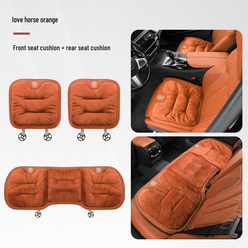 Compatible with Changan Cs55/cs75plus/t/k Winter Flannel Thickened Seat Cushion