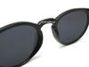 [Design Eyewear] FLAT LENS BOSTON SUNGLASSES (Flat Lens Boston Sunglasses) BLACK × SMOKE