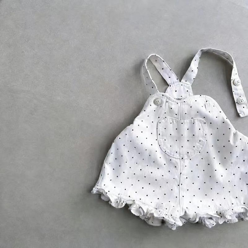 Summer  Baby Girl s Denim Overalls Short Romper Five Point Shorts Toddler Clothing Bib Overalls Infant Fashion 73cm