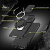 KEYSION 360° Ring Stand Phone Case for Xiaomi POCO F7 Slide Camera Protection Magnetic Shockproof Cover for Redmi Turbo 4 Pro