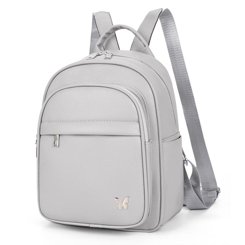 

Advanced Women s Backpack, Women s New Fashionable and Simple Soft Leather Small Backpack, Casual and Versatile Travel Backpack