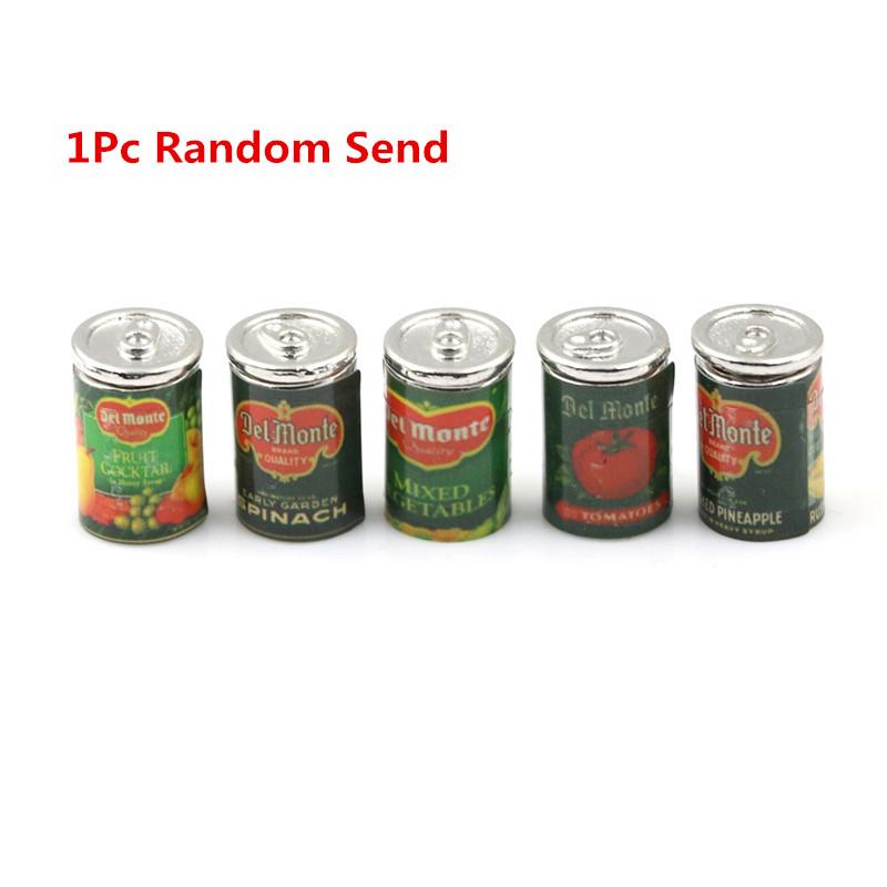 112 1/3/4/5/6Pcs Scale Miniature Dollhouse Mini Beer Cans Wink Drinks Play Food For Blyth S Doll Miniture Drink Toys